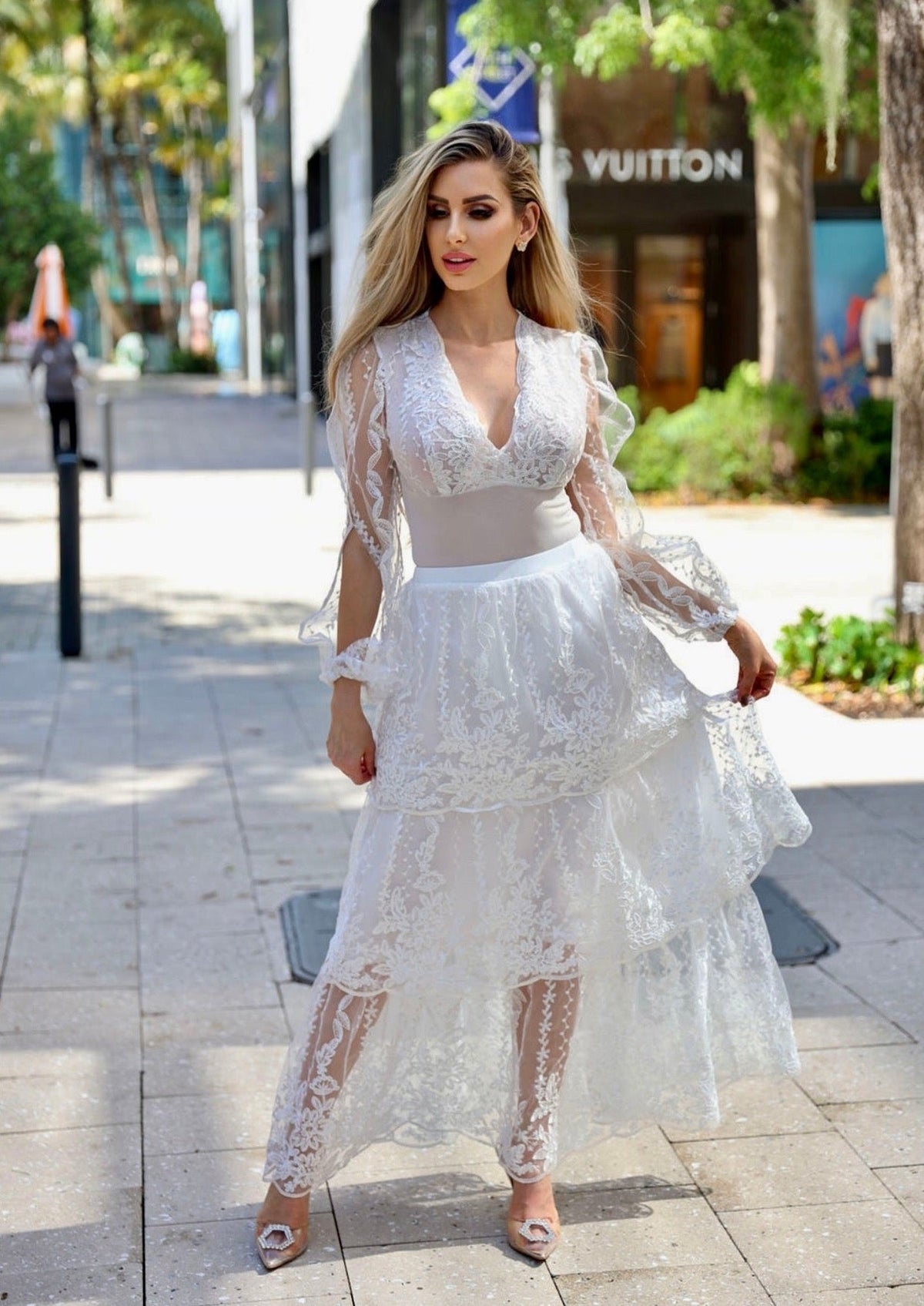 carla lace body suit サイズ2 white image_336f5e44-2732-4938-8e84-