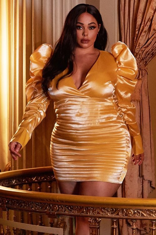 Juliana Long Sleeve Mini Dress