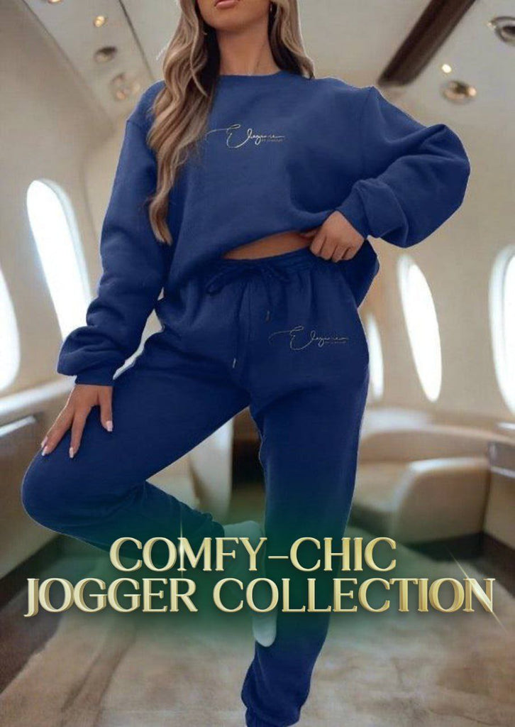 Comfy & Chic - Stylish Joggers for Travel, Errands & Lounging