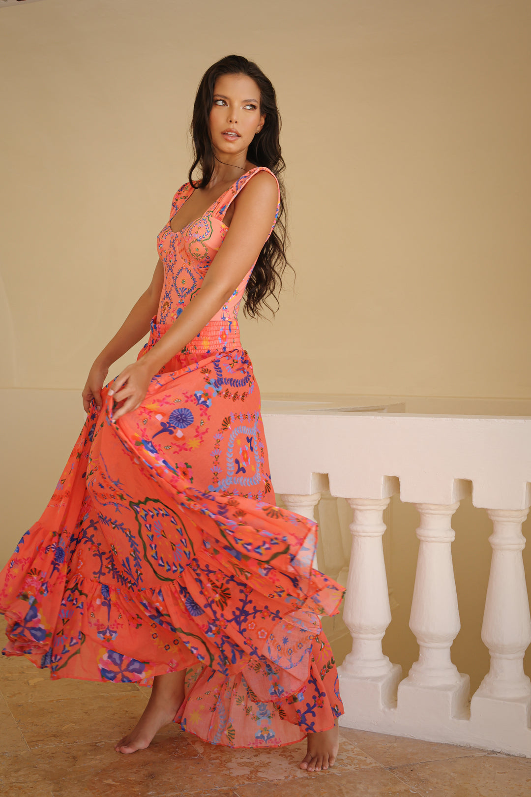 Côte d’Azur Maxi Skirt – Lux Riviera Resort Collection 2026