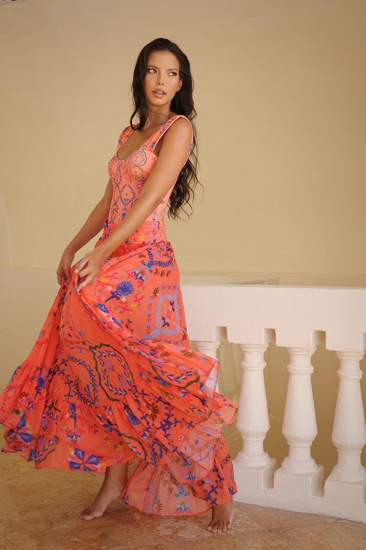Côte d’Azur Maxi Skirt – Lux Riviera Resort Collection 2026