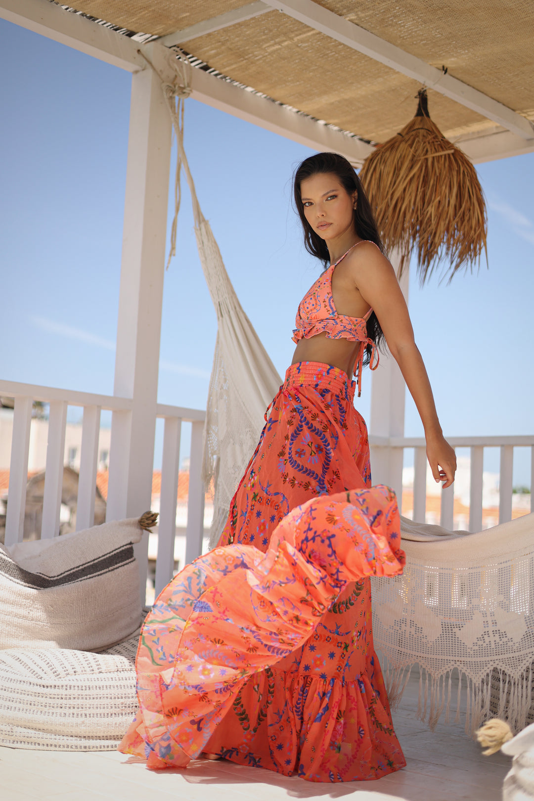Côte d’Azur Maxi Skirt – Lux Riviera Resort Collection 2026