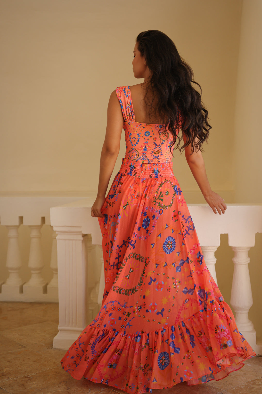 Côte d’Azur Maxi Skirt – Lux Riviera Resort Collection 2026