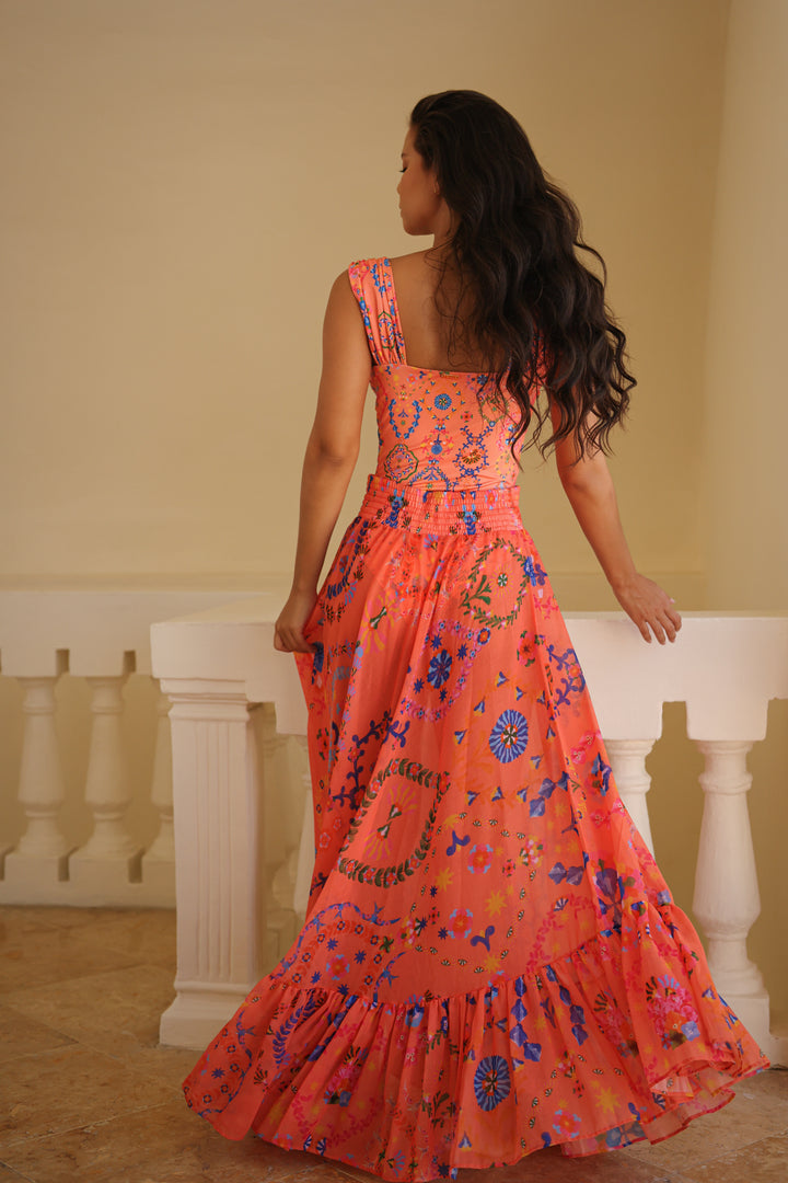 Côte d’Azur Maxi Skirt – Lux Riviera Resort Collection 2026