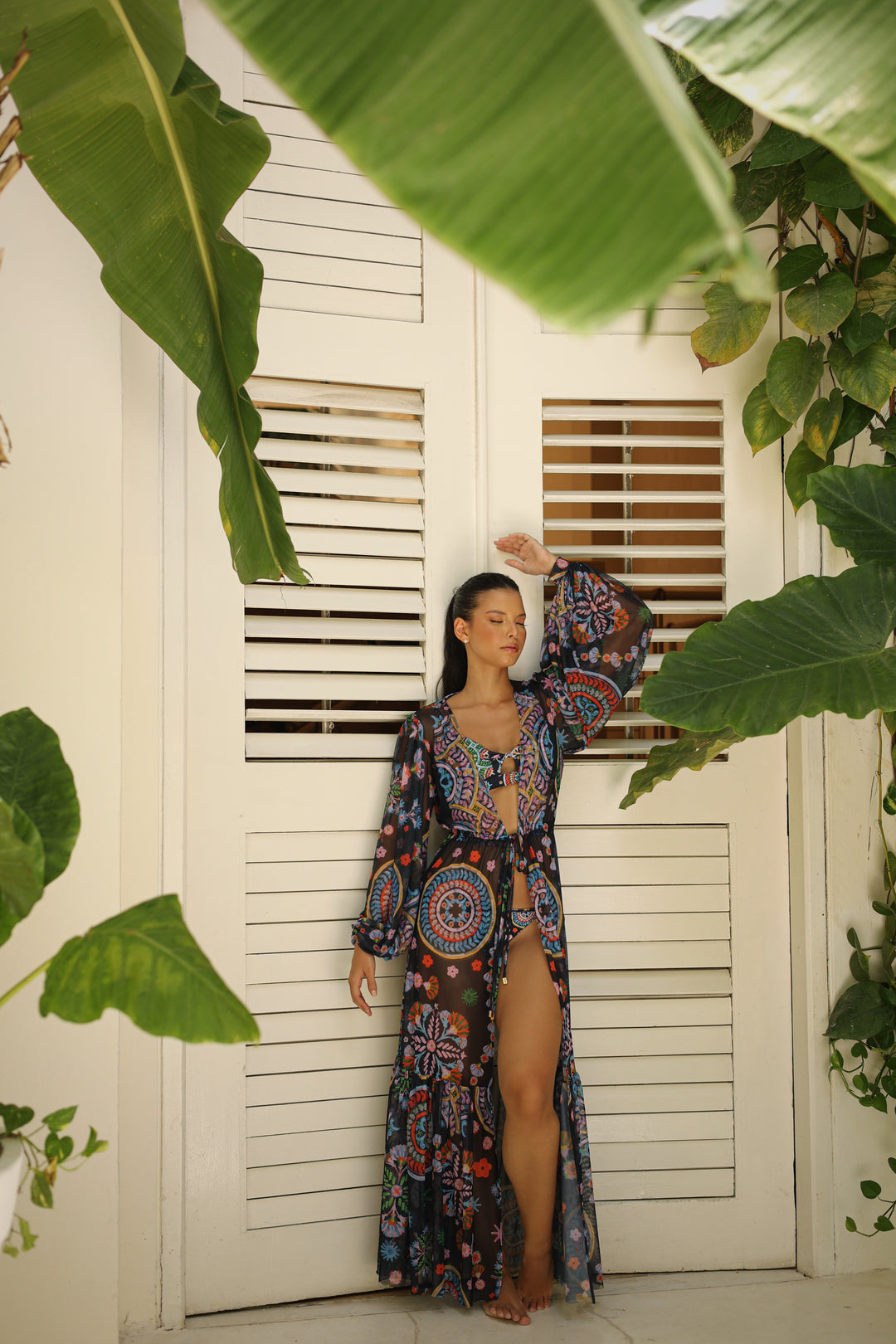 Monaco Nights Sheer Cover-Up – Lux Riviera Resort Collection 2026