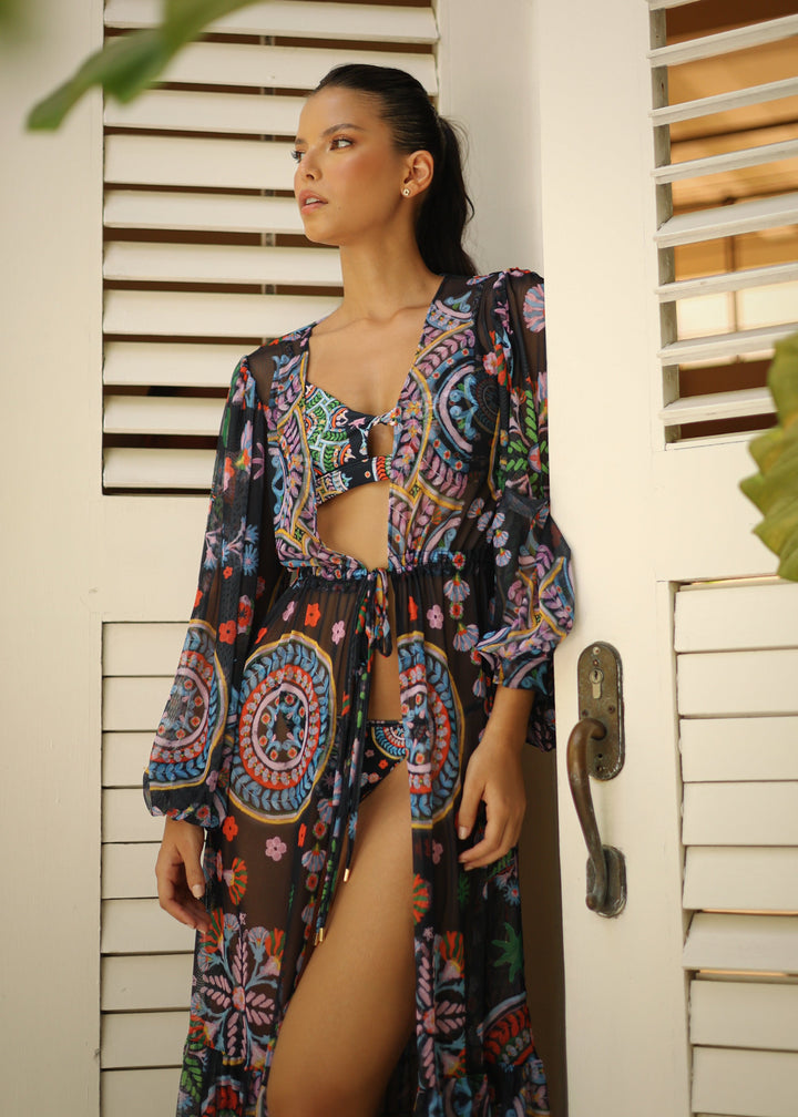Monaco Nights Sheer Cover-Up – Lux Riviera Resort Collection 2026