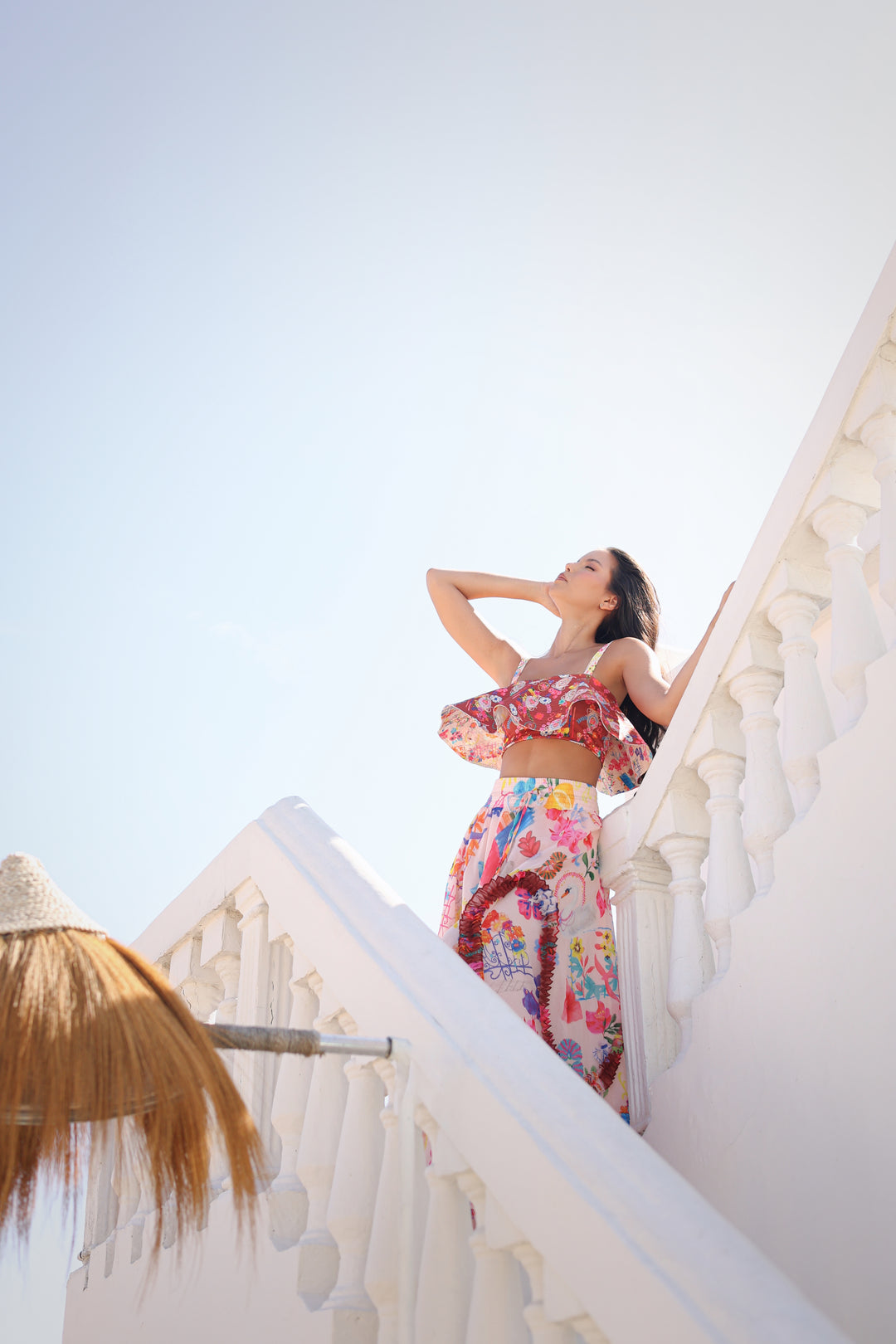 Capri Sunset Maxi Skirt – Lux Riviera Resort Collection 2026