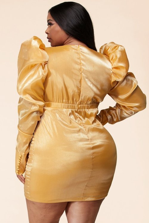plus size mini dress long sleeve JULIANA LONG SLEEVE Mini Dress